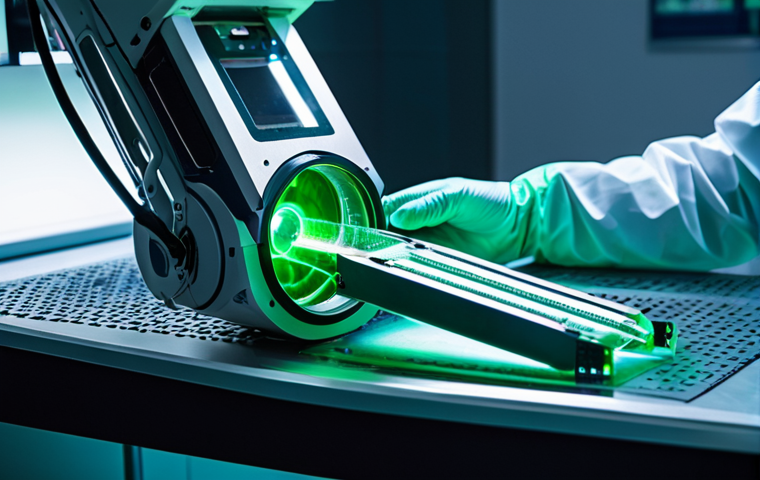 바이오프린팅과 의료 혁신의 연관성 분석 - **Prompt 1: The Genesis of a Personalized Organ**
    A futuristic, sleek 3D bioprinter meticulously...