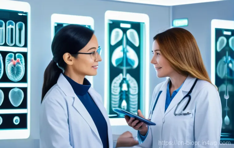 바이오프린팅을 위한 핵심 지식과 스킬 - **Prompt:** "A close-up, highly detailed shot of a sophisticated 3D bioprinter in a pristine, futuri...