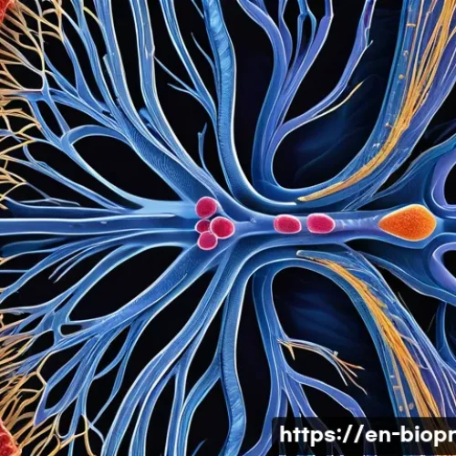 바이오프린팅의 혁신적 디자인 접근법 - A highly detailed scientific illustration of a bioprinted tissue cross-section showing layered archi...